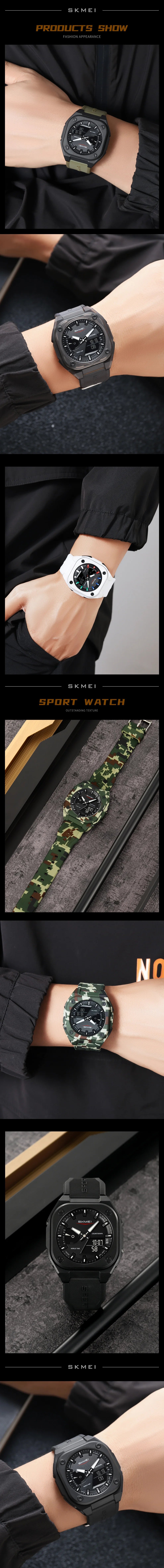 SKMEI 2328 Original Sports Digital Electronic Wristwatches New Watch Quartz Watches For Mens Waterproof Clock Relogio Masculino