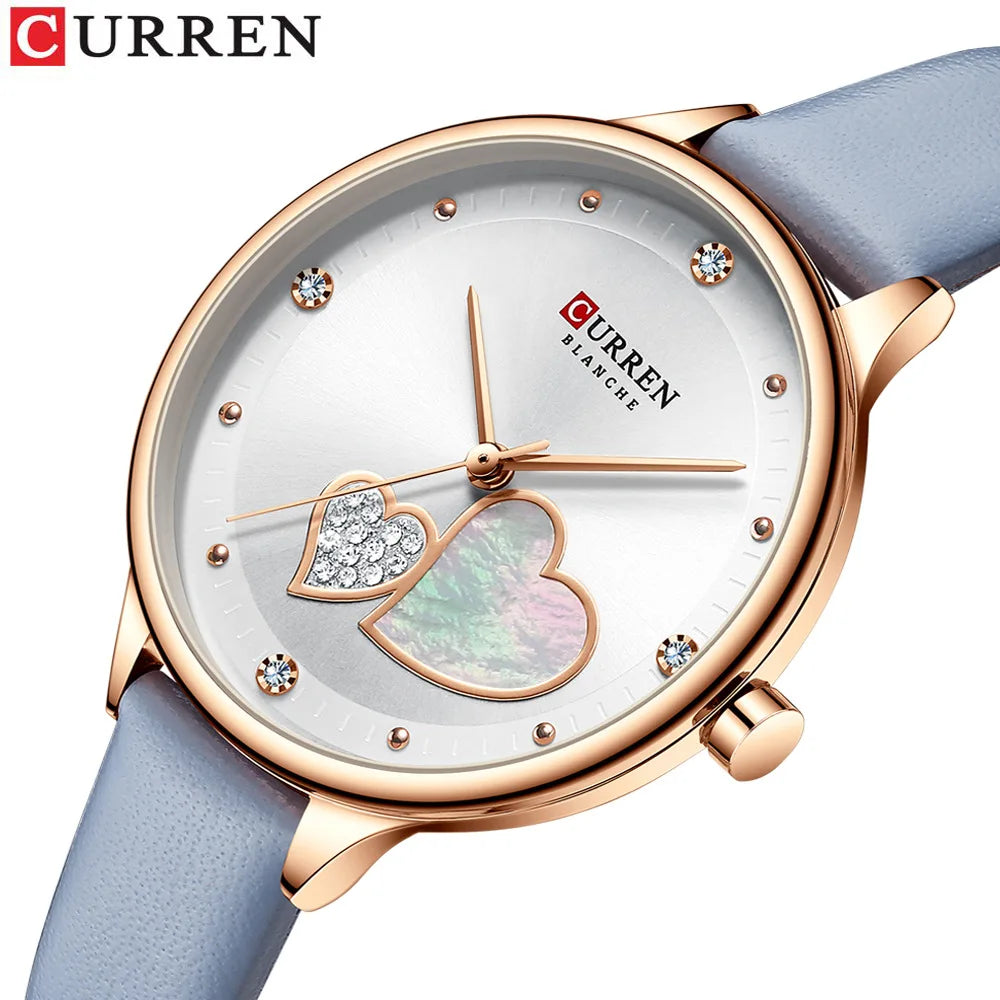 CURREN 9077 Luxury Fashion Women's Watch Waterproof Quartz Watch