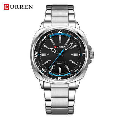 CURREN 8455 Classic Business Casual Quartz Watch for Men