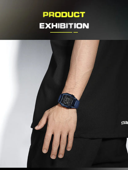 Naviforce 6106 Man Watch Clocks Outdoor Casual Sports LCD Digital Electronic Waterproof watch