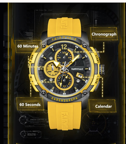 Mark Fairwhale 4360 Fashion New Men Date Quartz Watch