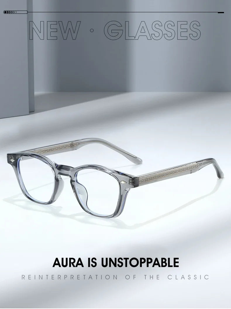 O-Q CLUB Men's Glasses for Reading Glass for Man Eyeglass Frames