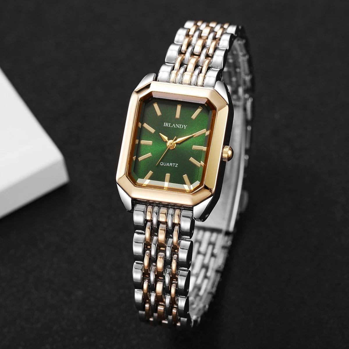 Fashion Rectangle Women Quartz Wrist Watch Reloj Mujer Girls Clock Gift(Without Box)
