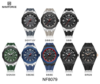 Naviforce 8079 Luxury Men's Business Watch
