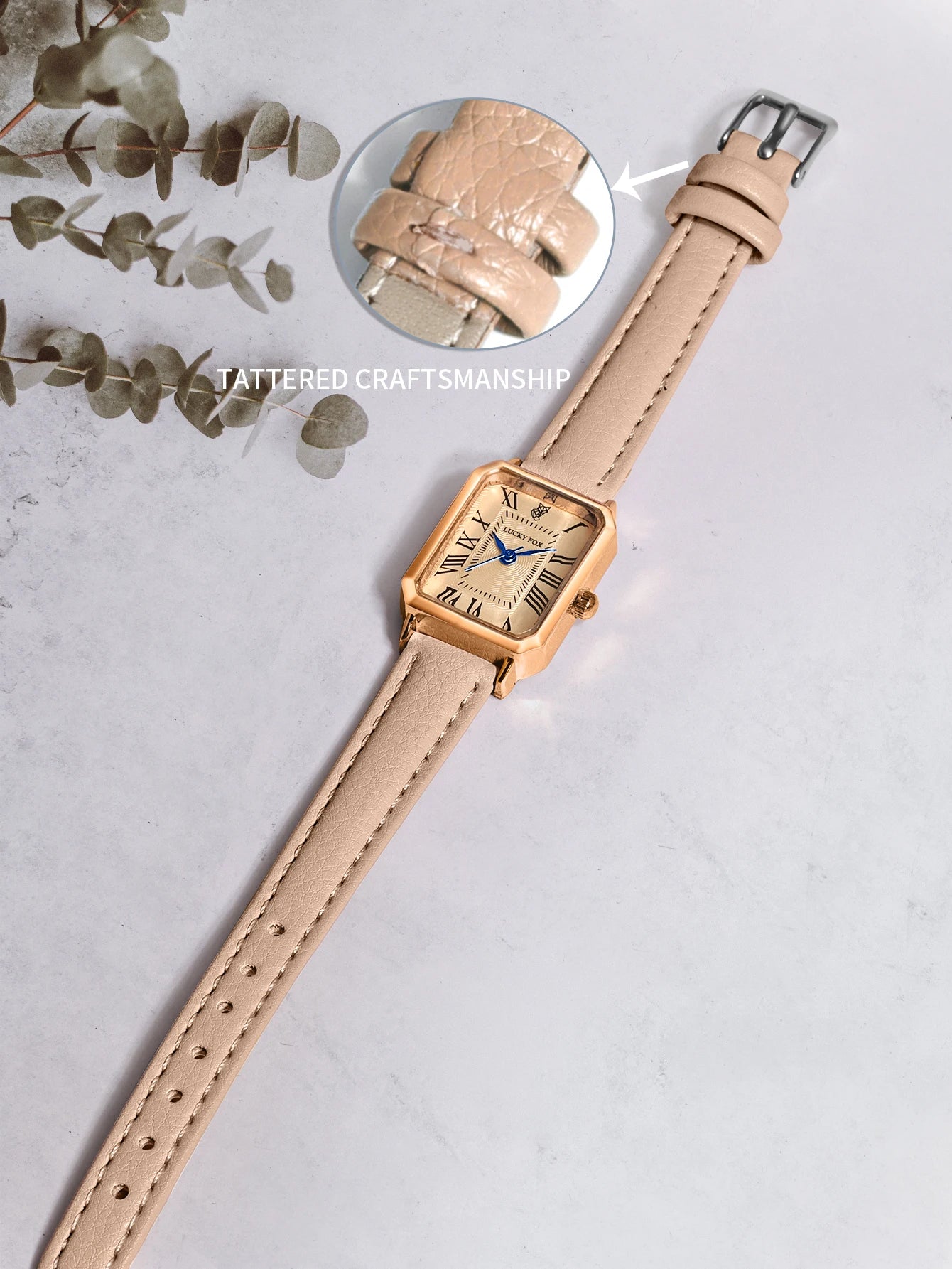 Fashion Retro Digital Dial Casual Quartz Wristwatch for Women Gift