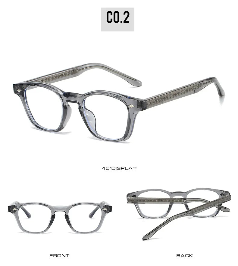 O-Q CLUB Men's Glasses for Reading Glass for Man Eyeglass Frames