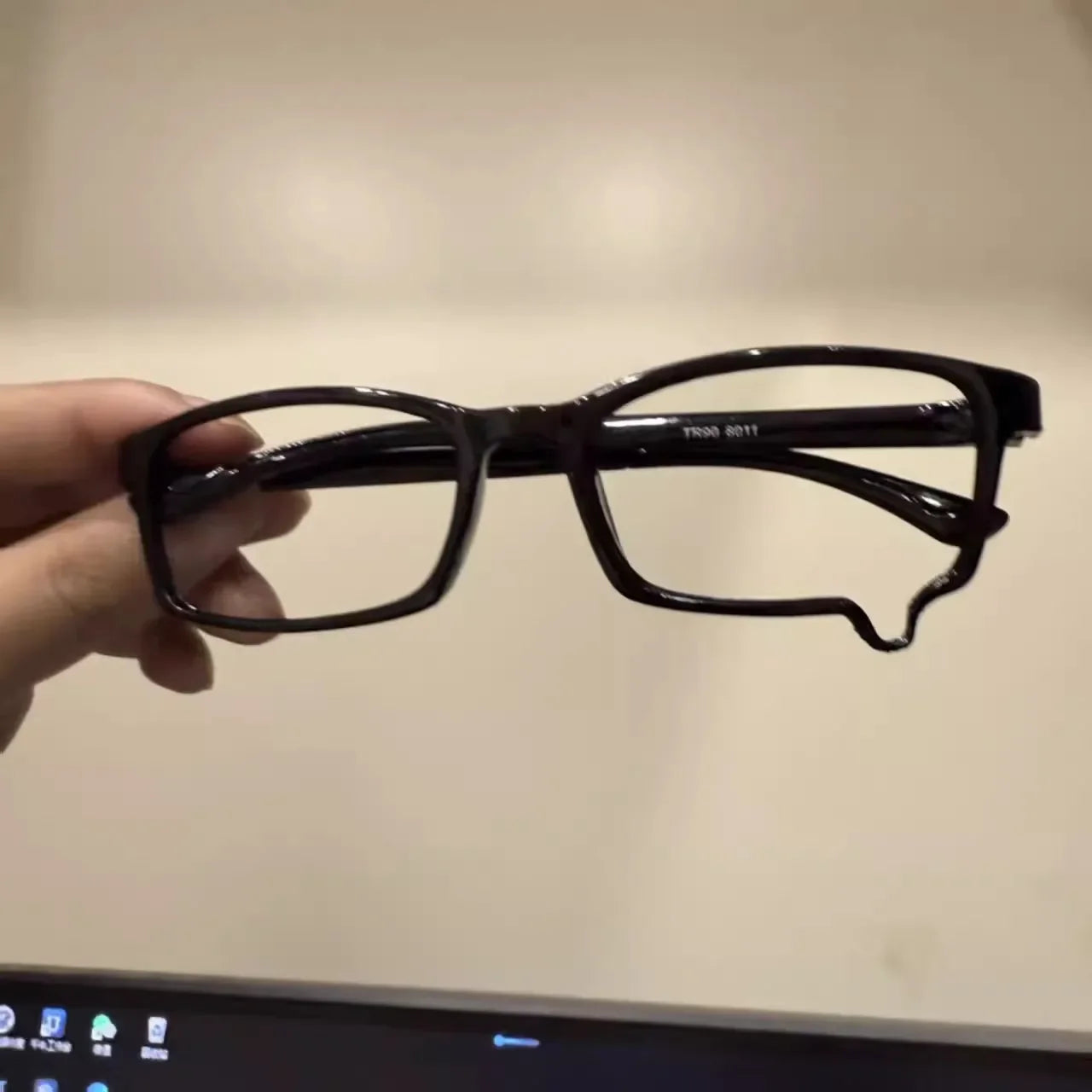 Fashion Anime Y2K Teardrop Cosplay Glasses Unisex No Lenses Eyeglass Japanese Costume Props Spectacles Retro Eyewear Accessories