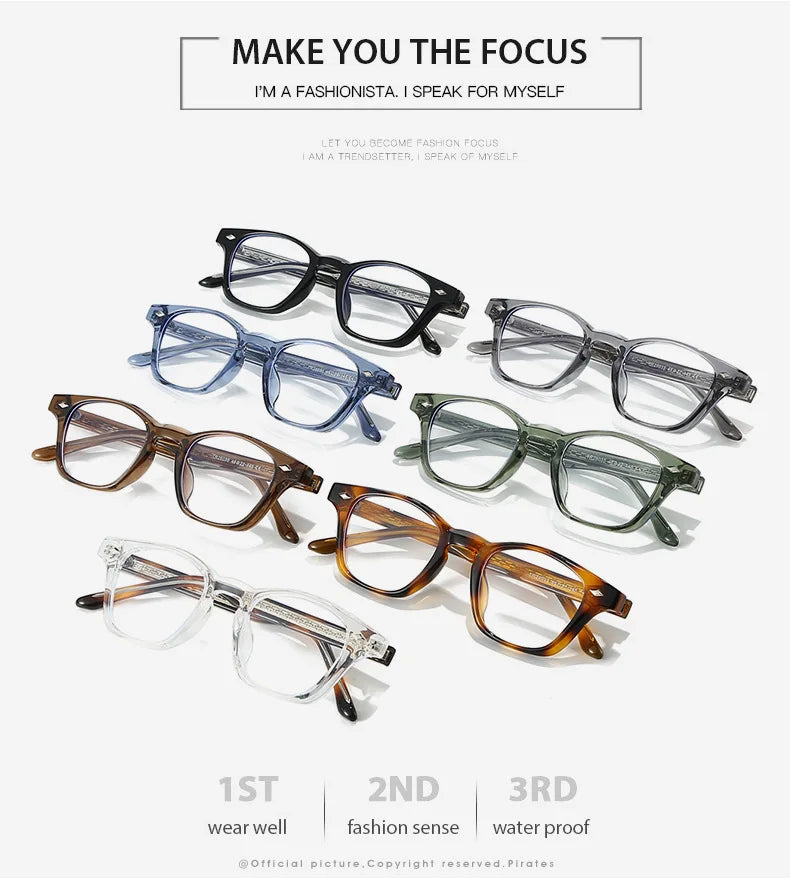 O-Q CLUB Men's Glasses for Reading Glass for Man Eyeglass Frames