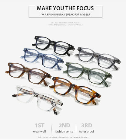 O-Q CLUB Men's Glasses for Reading Glass for Man Eyeglass Frames