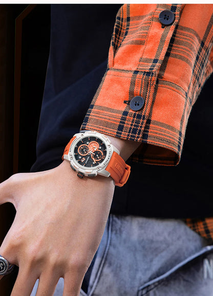 Mark Fairwhale 4360 Fashion New Men Date Quartz Watch