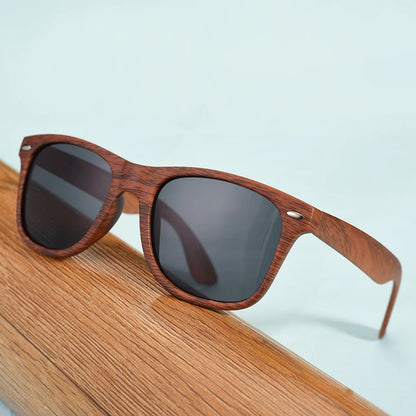 Wood Bamboo Sunglasses Men Women Classic Fashion UV400 Vintage Driving Sun Glasses Black Fishing Eyewear UV400 Eyeglasses