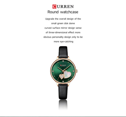 CURREN 9077 Luxury Fashion Women's Watch Waterproof Quartz Watch