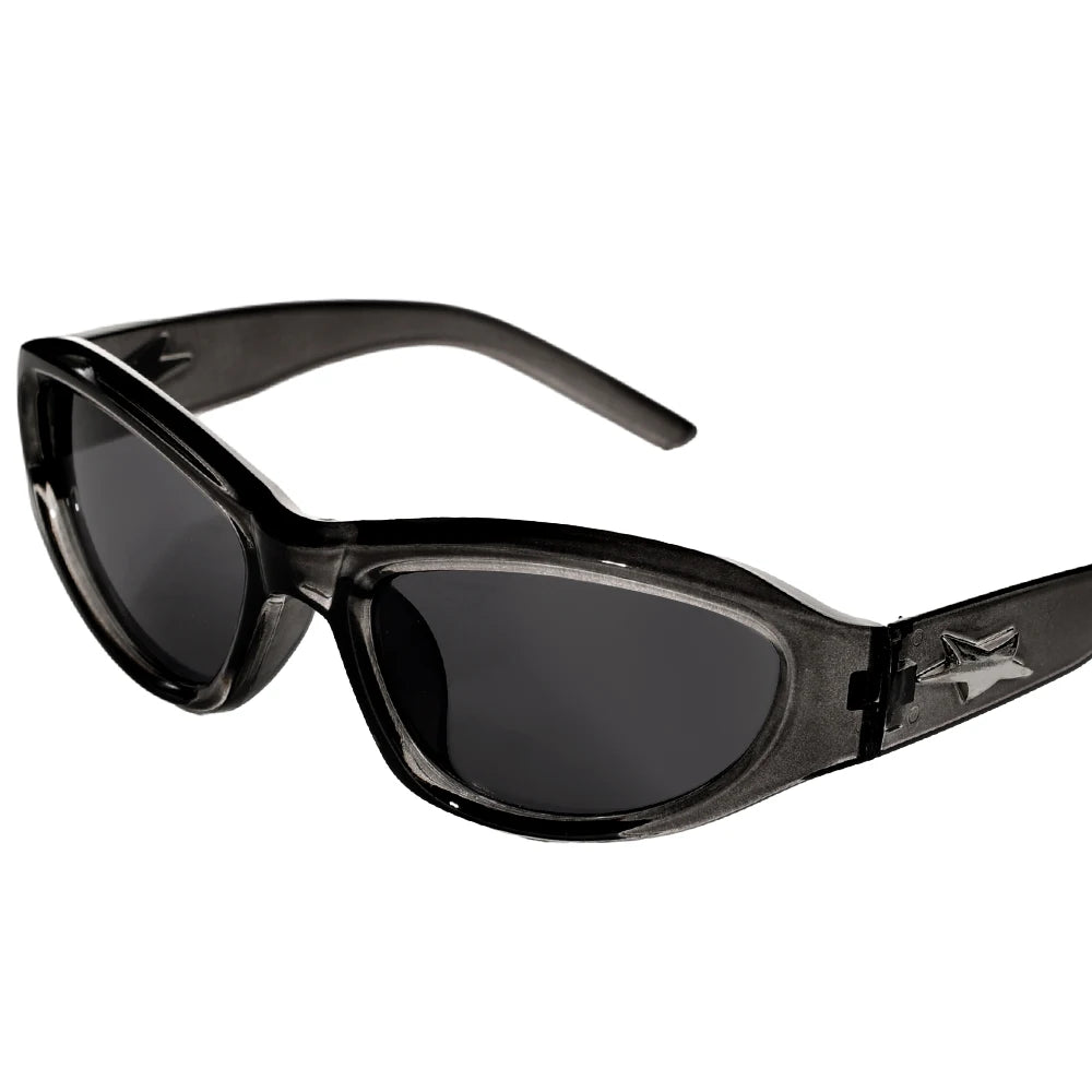 Star Steampunk Y2K Sunglasses Women Men Brand Design Sports Punk Sunglasses
