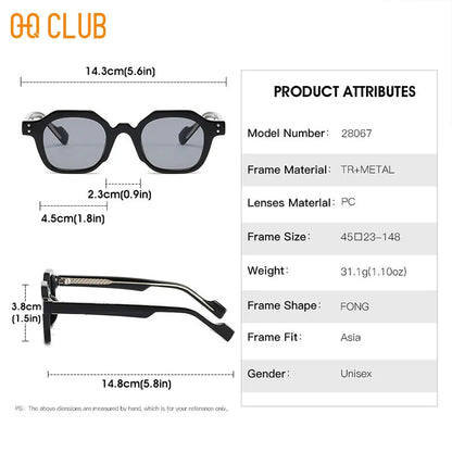 O-Q CLUB Eyewear Men Sunglasses  Optical Eye Glass for Man