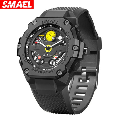 SMAEL 8092 New Sport Electronic Military Watches Men Waterproof watch