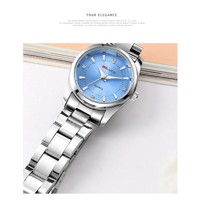 Luxury Women's Watch  Pink Minimalist Girl Clock Outdoor Travel Women Wrist Watches