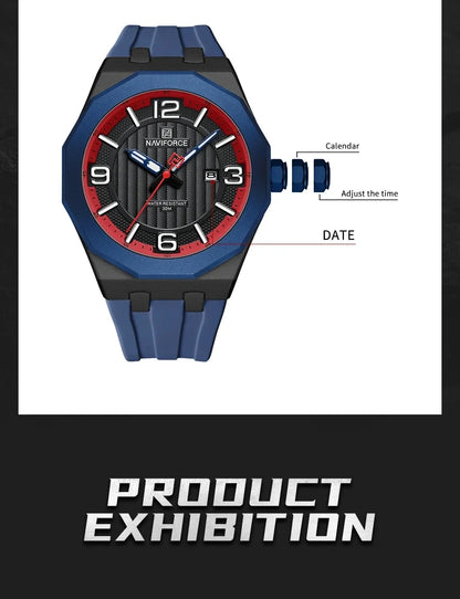 Naviforce 8079 Luxury Men's Business Watch