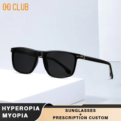 O-Q CLUB New Men's Fashion Square Polarized Sunglasses