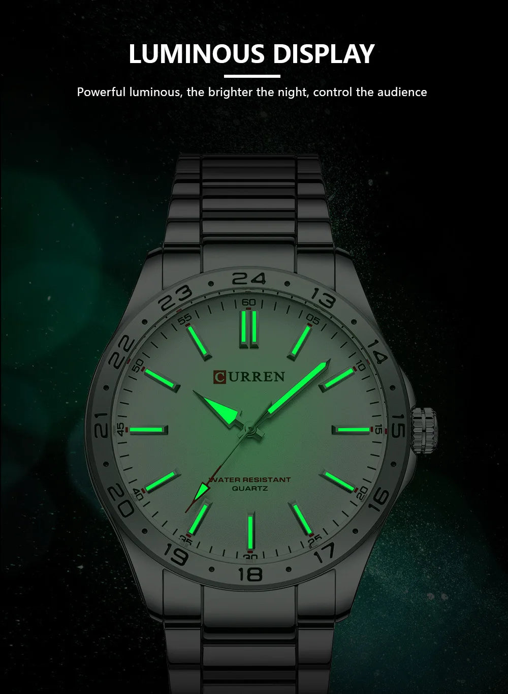 CURREN 8452 Men Ultra Thin Quartz Watch