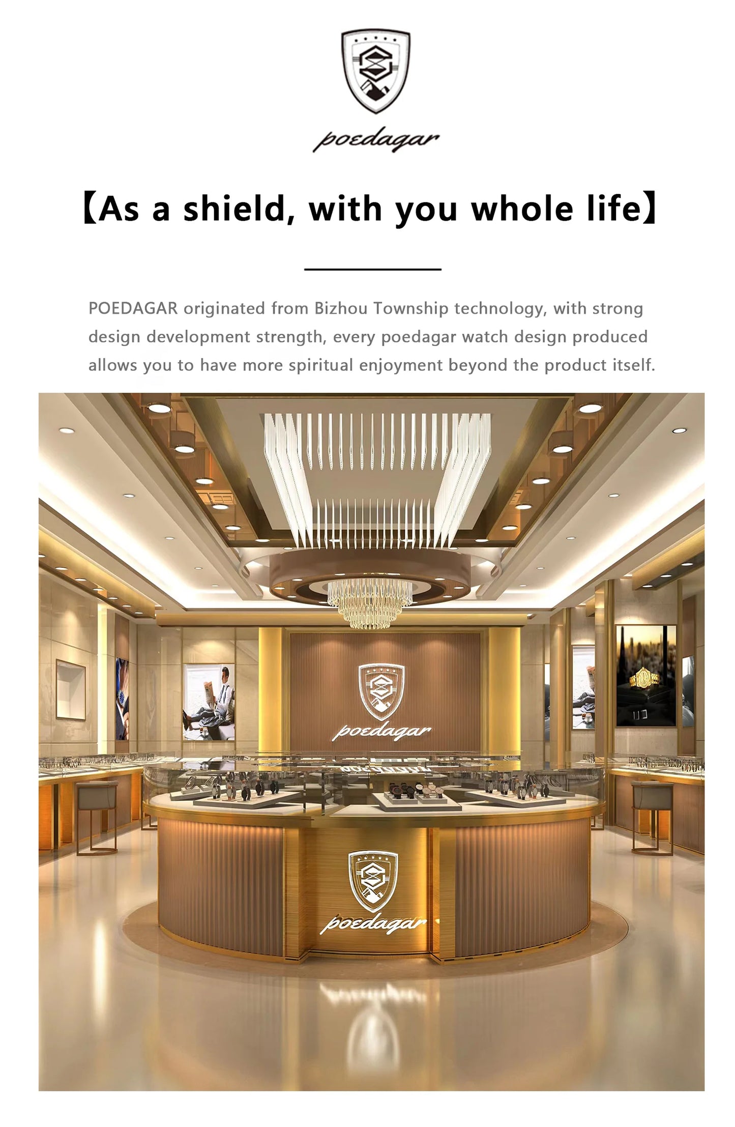 POEDAGAR Luxury Brand Men Watches Waterproof