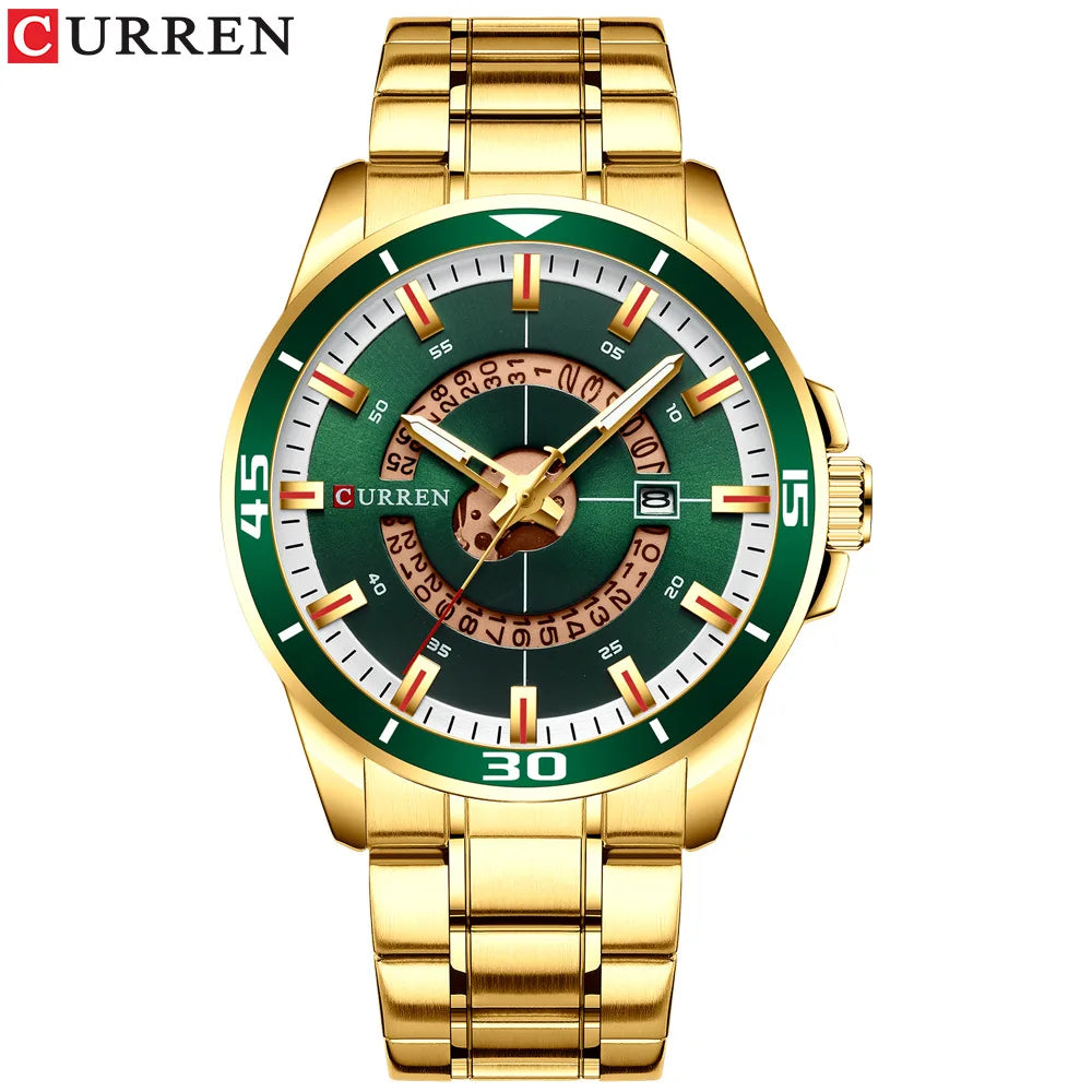 CURREN Q1 Fashion Casual Many Models Quartz Wristwatches Men's Hands Business Watch Auto Date Clock Male Wrist Watches for Male