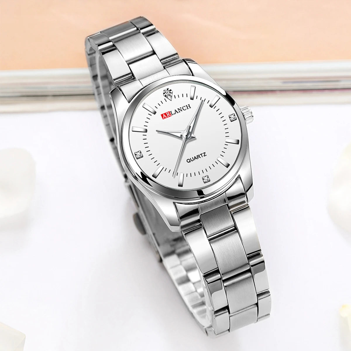 Luxury Women's Watch  Pink Minimalist Girl Clock Outdoor Travel Women Wrist Watches