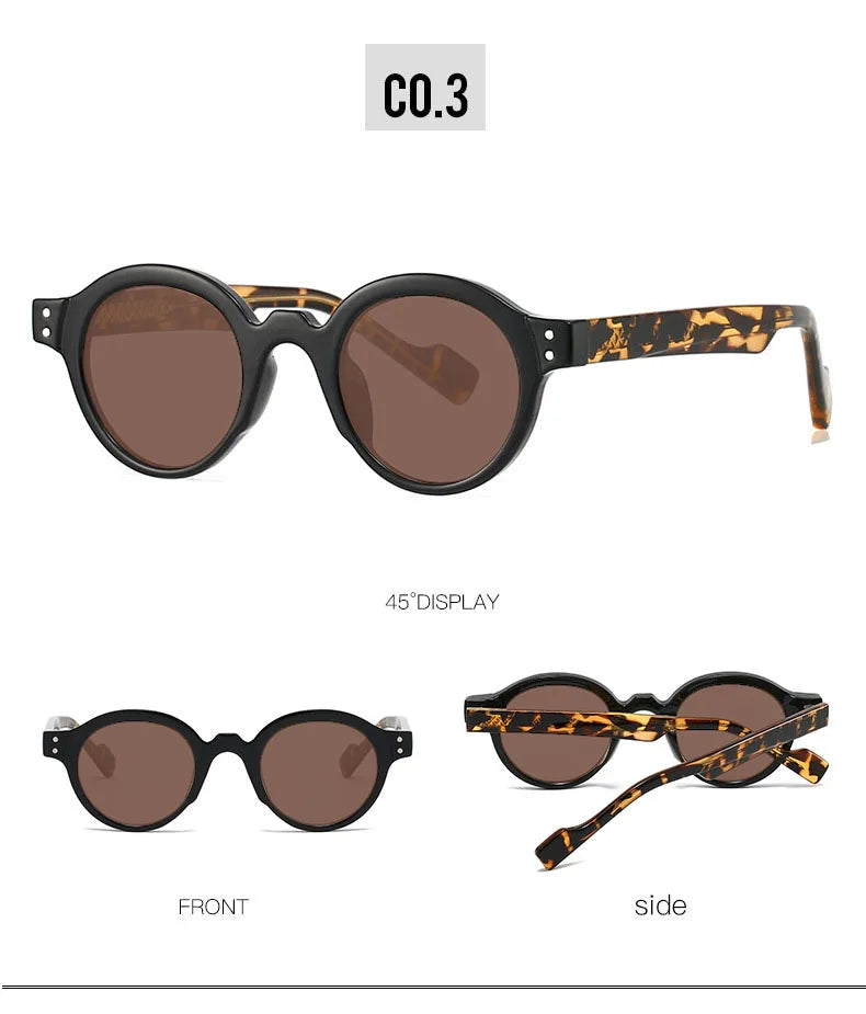 O-Q CLUB Round Glasses for Woman Eyeglass Frames Sunglasses Man Eyeglasses Men Computer Eyepieces Reading Frame Magnifying Women