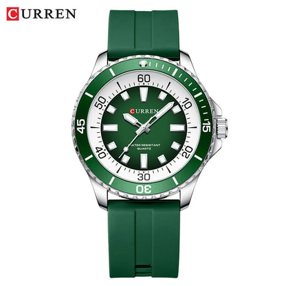 Curren 8448 Male reloj hombre lujo alta gama quartz Wristwatch
