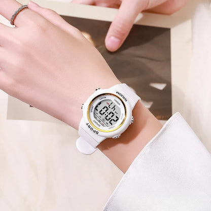 Student Sport Watches for Kids Colorful Electronic Watches Multifunction Waterproof Clock Children Digital Watch for Boys Girls