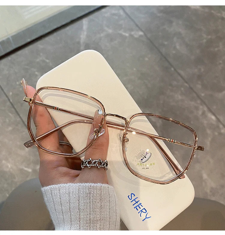 Transparent Computer Glasses Frame Women Men Glasses Optical Spectacle Eyeglass