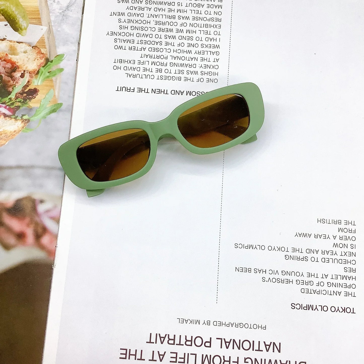 Children Cute Vintage Frosted Rectangle Sunglasses Outdoor Girls Boys Sweet Sun glasses Protection Classic Kids eyewear UV400