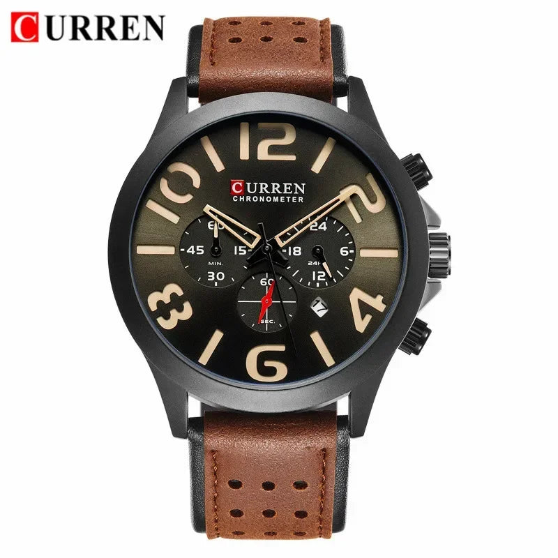 CURREN Q1 Fashion Casual Many Models Quartz Wristwatches Men's Hands Business Watch Auto Date Clock Male Wrist Watches for Male
