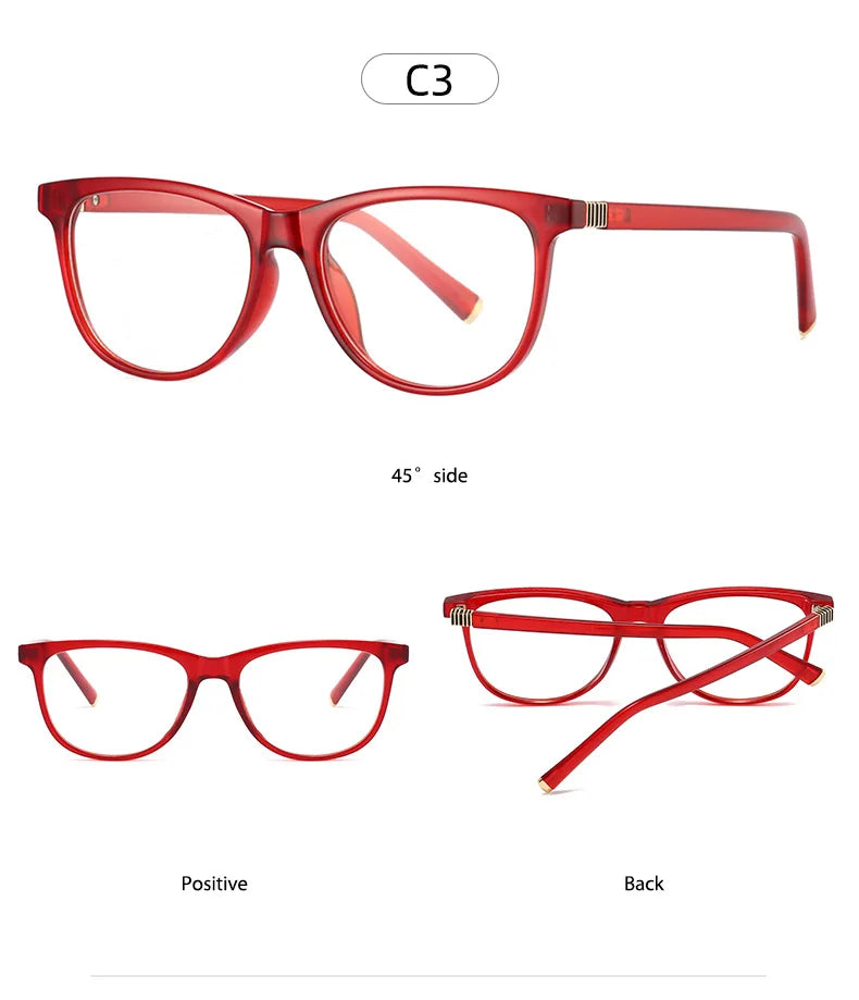 O-Q CLUB Women's Grade Glasses Eye Glass for Woman Sunglass Men Lunette Myopia Eyeglasses Photochromic Lenses to Read Eyewear