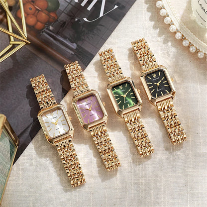 Hot Selling 2025 Fashion Women's Minimalist Square Quartz Watch