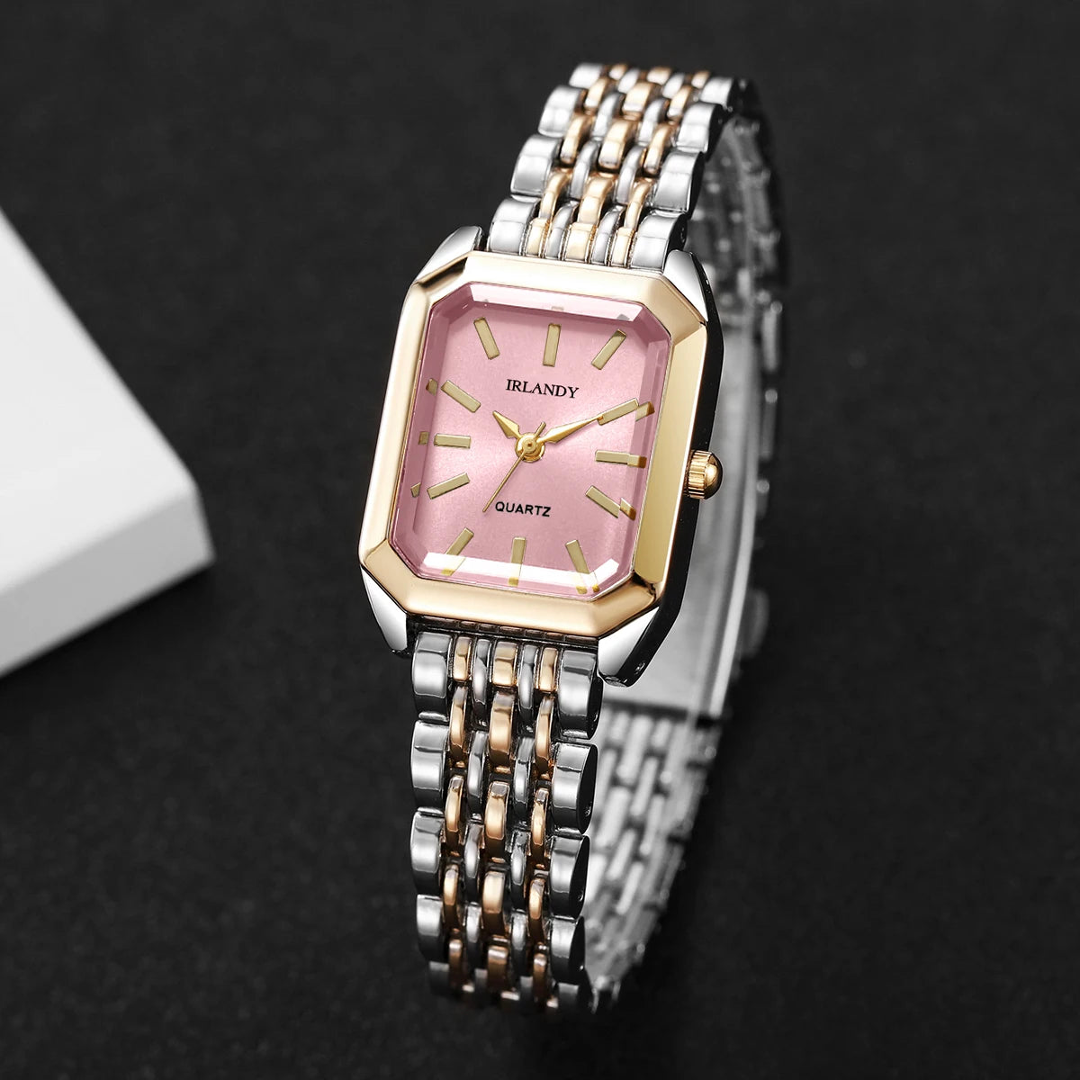 Fashion Rectangle Women Quartz Wrist Watch Reloj Mujer Girls Clock Gift(Without Box)