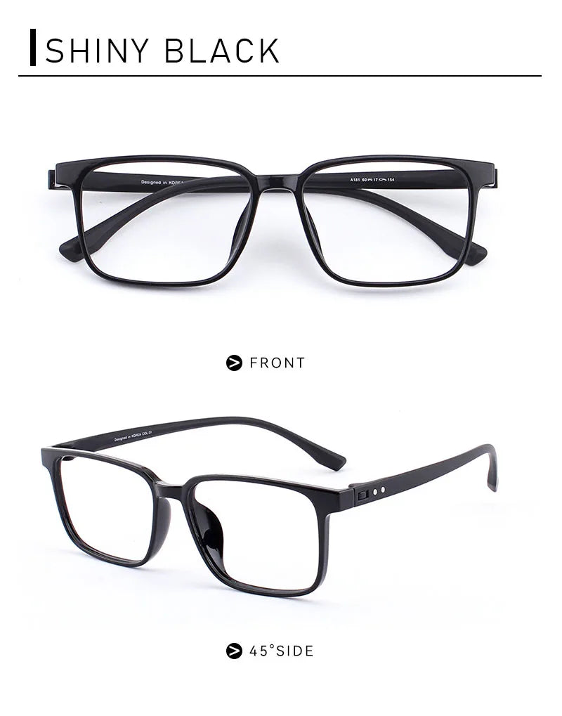 O-Q CLUB Men's Eyeglasses Optical Lenses With Prescription Glasses Women Eye Glass for Man Women's Eyeglass Frame Lunette Myopia