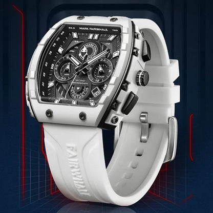 Mark Fairwhale 5670 Men's Tonneau Design Quartz Sports watch