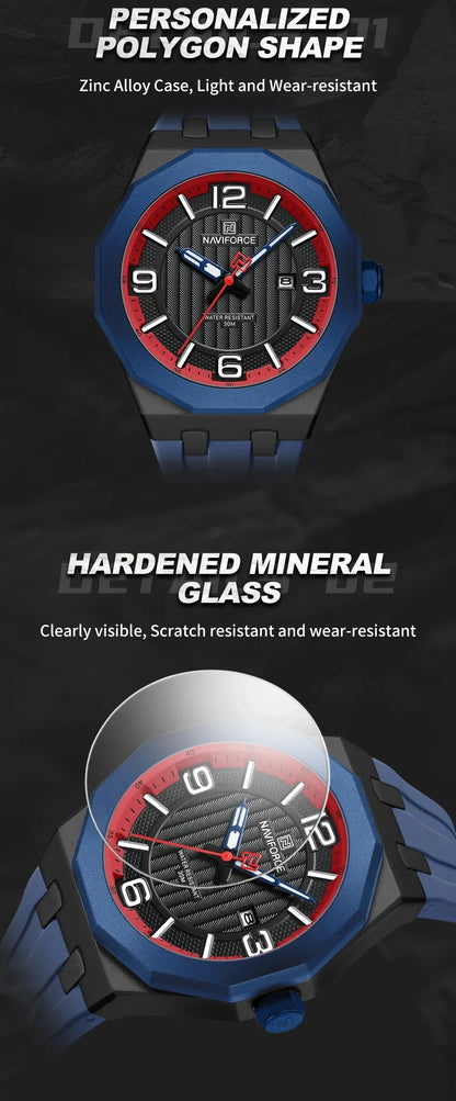 Naviforce 8079 Luxury Men's Business Watch