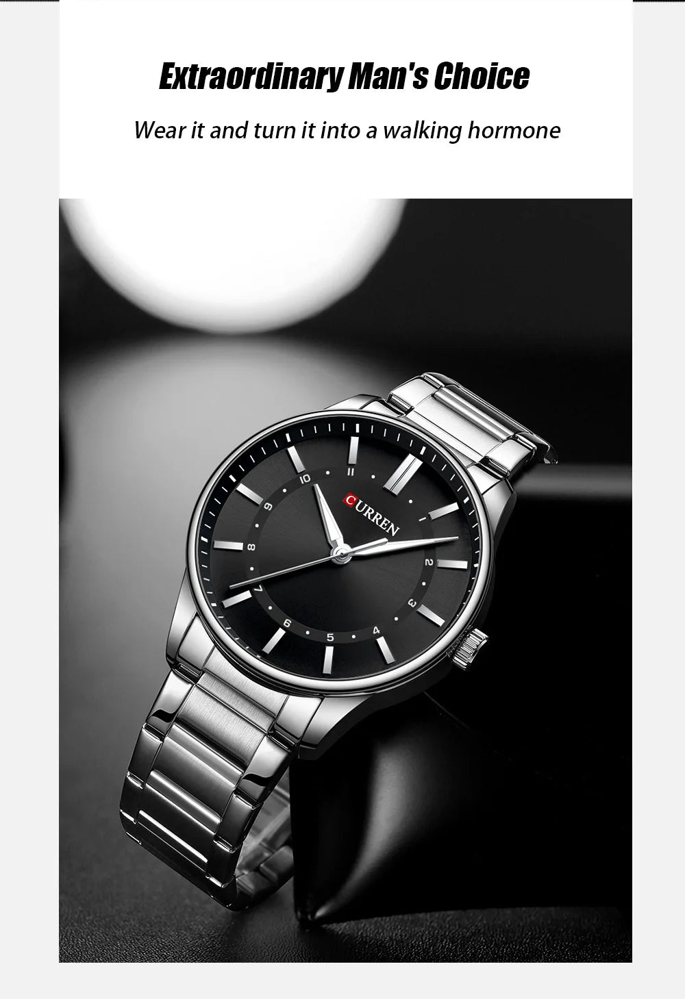 CURREN 8430 Fashion Men's Quartz Watch