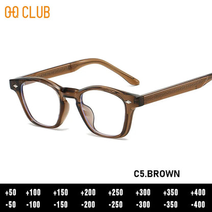 O-Q CLUB Men's Glasses for Reading Glass for Man Eyeglass Frames
