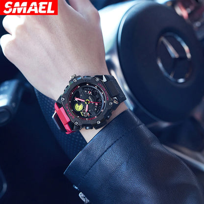SMAEL 8092 New Sport Electronic Military Watches Men Waterproof watch