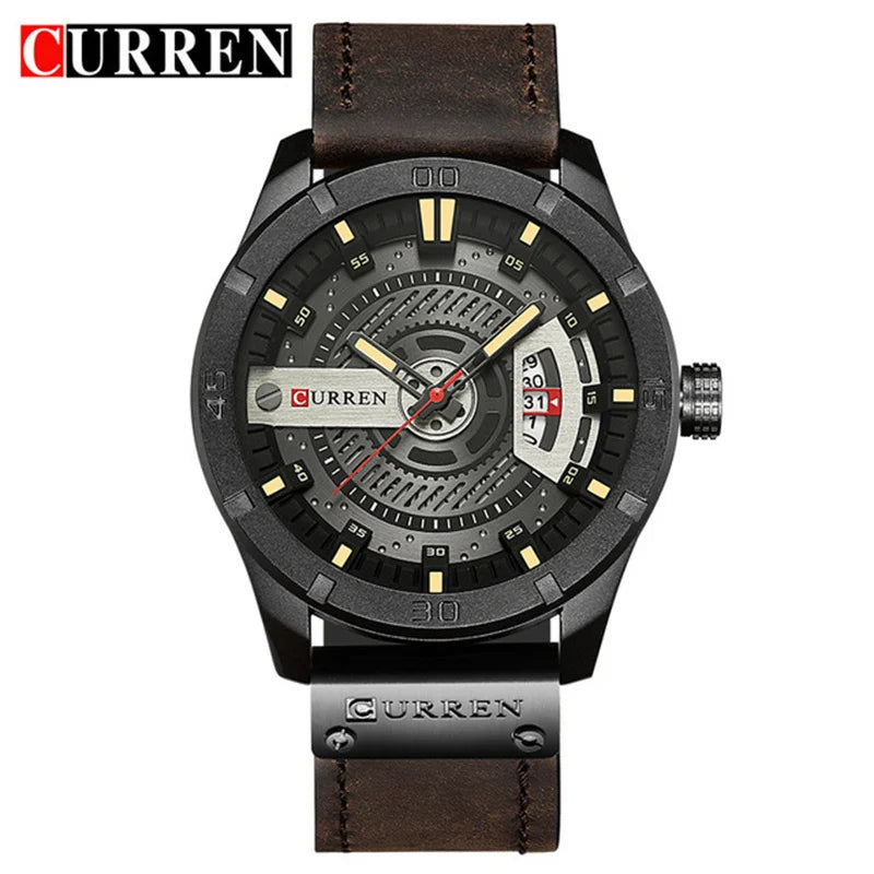 CURREN Q1 Fashion Casual Many Models Quartz Wristwatches Men's Hands Business Watch Auto Date Clock Male Wrist Watches for Male