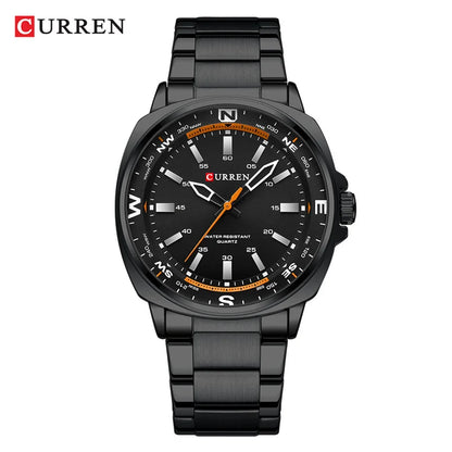CURREN 8455 Classic Business Casual Quartz Watch for Men