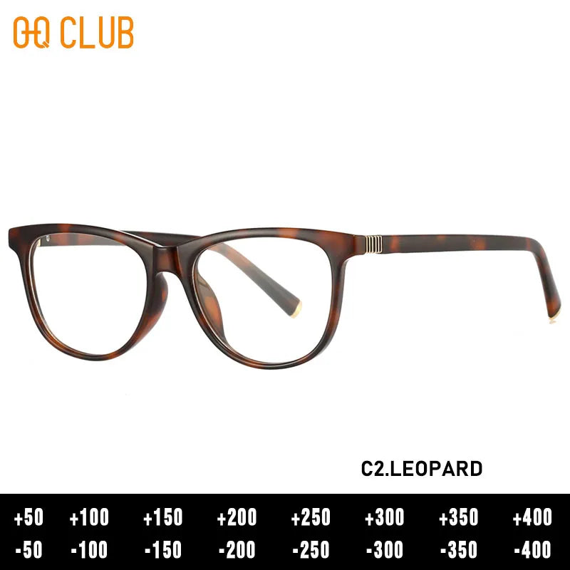 O-Q CLUB Women's Grade Glasses Eye Glass for Woman Sunglass Men Lunette Myopia Eyeglasses Photochromic Lenses to Read Eyewear