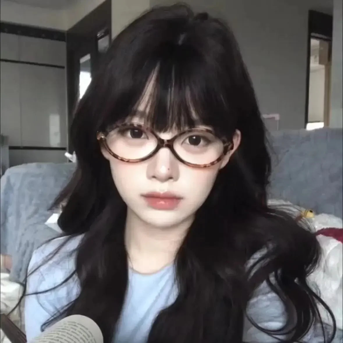 Y2K Retro Leopard Small Oval Frame Glasses Women Spice Girl Cool Eyewear New Black Reading Computer Anti Blue Light Eyeglasses