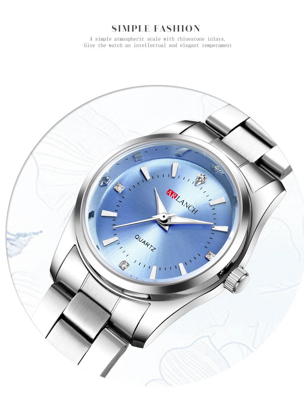 Luxury Women's Watch  Pink Minimalist Girl Clock Outdoor Travel Women Wrist Watches