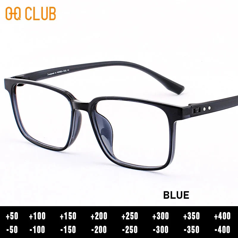 O-Q CLUB Men's Eyeglasses Optical Lenses With Prescription Glasses Women Eye Glass for Man Women's Eyeglass Frame Lunette Myopia
