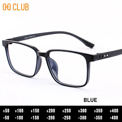 O-Q CLUB Men's Eyeglasses Optical Lenses With Prescription Glasses Women Eye Glass for Man Women's Eyeglass Frame Lunette Myopia