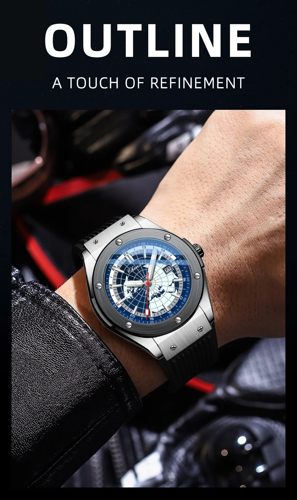 CHENXI 82442 Fashion Casual Luxury Sport Watches For Men