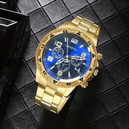 Men Watches Luxury Brand Watches for Men Fashion High Quality Quartz Wristwatches Business Steel Strap Sports Male Clock